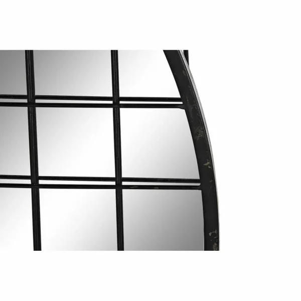 mode Miroir Mural DKD Home Decor Noir Métal (47,5 X 2,3 X 70 Cm) 3