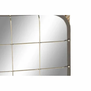 Miroir Mural DKD Home Decor Noir Métal Doré (45.5 X 7.5 X 55 Cm) destockage 7