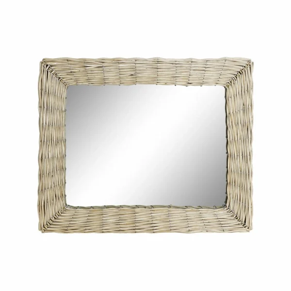 Miroir Mural DKD Home Decor Osier (52.5 X 4 X 63 Cm) remise en ligne 1