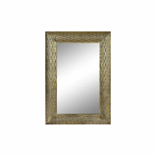 Miroir Mural DKD Home Decor Verre Doré Métal (59 X 3,5 X 87 Cm) à prix d'occasion 1