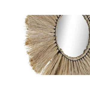 Miroir Mural DKD Home Decor Verre Naturel Jute (45 X 3 X 45 Cm) soldes officiel 9