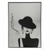 Miroir Mural DKD Home Decor Verre Noir (60 X 3.5 X 60 Cm) magasin solde 14