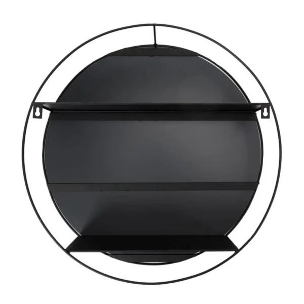 ultratendance Paris Prix Miroir Mural & Étagère Design Filaire 45cm Noir 3