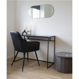 magasin solde HOUSE NORDIC Miroir Ovale Noir JERSEY 6