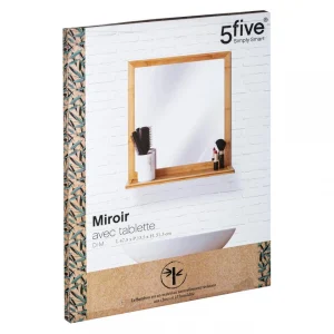 vente en ligne pas cher Five Simply Smart Miroir Rect Tablette 9