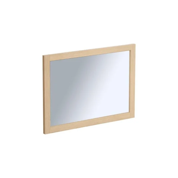 magasin en ligne Vente-unique Miroir Rectangulaire Avec Contour Placage Chêne – L50 X H70 Cm – TIME… 1