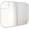 Umbra Miroir Rectangulaire Rebord Caoutchouc 61 X 91 Cm Hub Blanc. pas cher en ligne 14