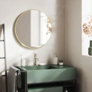 outlet soldes Umbra Miroir Rond Avec Finition Métallique Hubba 61 Cm. 8