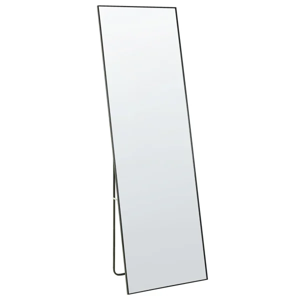 Beliani Miroir Sur Pied Noir 57 X 170 Cm BEAUVAIS Livraison gratuite 1