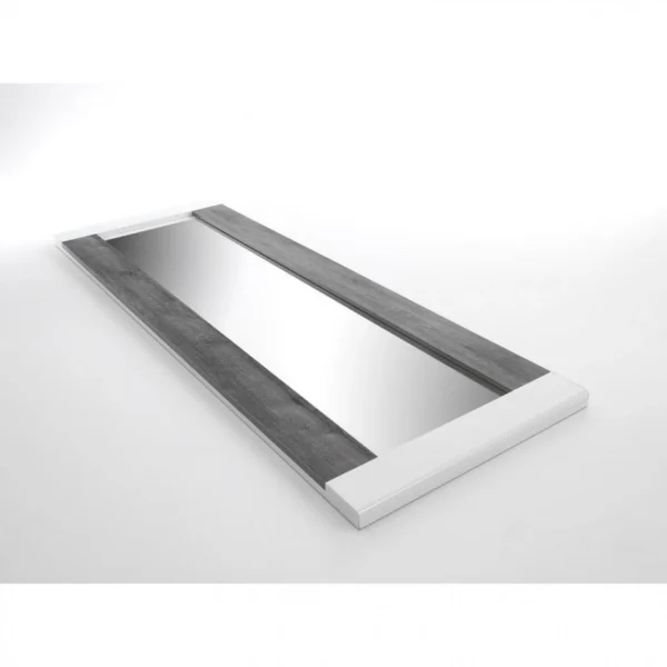 en ligne vente Modern Living Miroir VERTIGO Blanc/chêne Gris 4