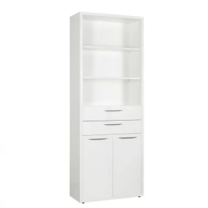 nouveau produit BUT Option 2 Portes/2 Tiroirs MEZZO Blanc Laqué / H. 105 Cm 15