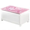 Roba Coffre à Jouets Crown Rose 60x32x30 Cm MDF pas cher 5