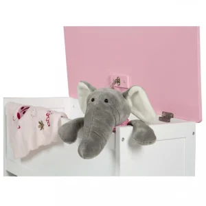 Roba Coffre à Jouets Crown Rose 60x32x30 Cm MDF pas cher 7