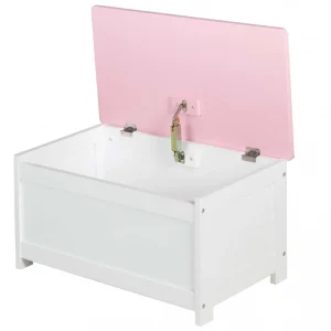 Roba Coffre à Jouets Crown Rose 60x32x30 Cm MDF pas cher 9