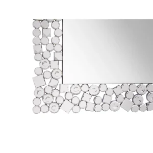 Beliani Miroir Mural Argenté 60 X 90 Cm MERNEL – Argent excellents soldes 13