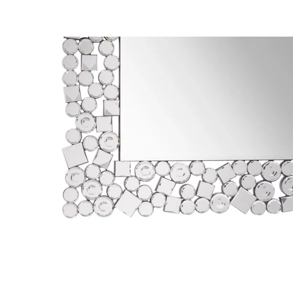 Beliani Miroir Mural Argenté 60 X 90 Cm MERNEL – Argent excellents soldes 5