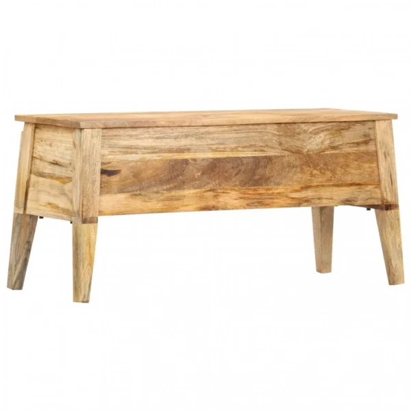 design à la mode VidaXL Boîte De Rangement 99x35x48 Cm Bois De Manguier Solide 1