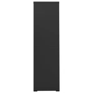 boutique paris VidaXL Classeur Anthracite 90x46x164 Cm Acier 13