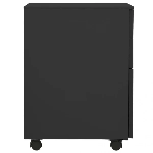 VidaXL Classeur Mobile Anthracite 39x45x60 Cm Acier site pas cher 5