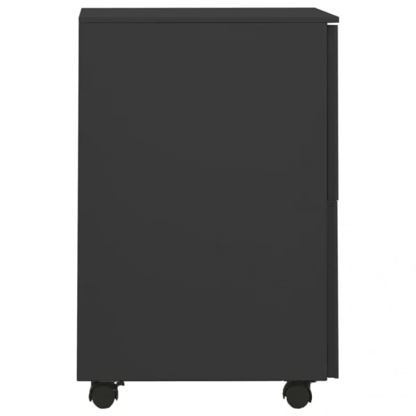 haute qualité VidaXL Classeur Mobile Anthracite 39x45x67 Cm Acier 5