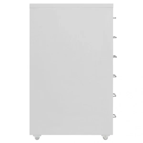 VidaXL Classeur Mobile Gris 28x41x69 Cm Métal meilleur service 4