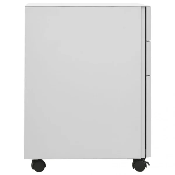 VidaXL Classeur Mobile Gris Clair 30x45x59 Cm Acier prix le plus bas 6