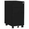 VidaXL Classeur Mobile Noir 30x45x59 Cm Acier magasin france 5