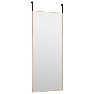 vente en ligne pas cher VidaXL Miroir De Porte Doré 40×100 Cm Verre Et Aluminium 10