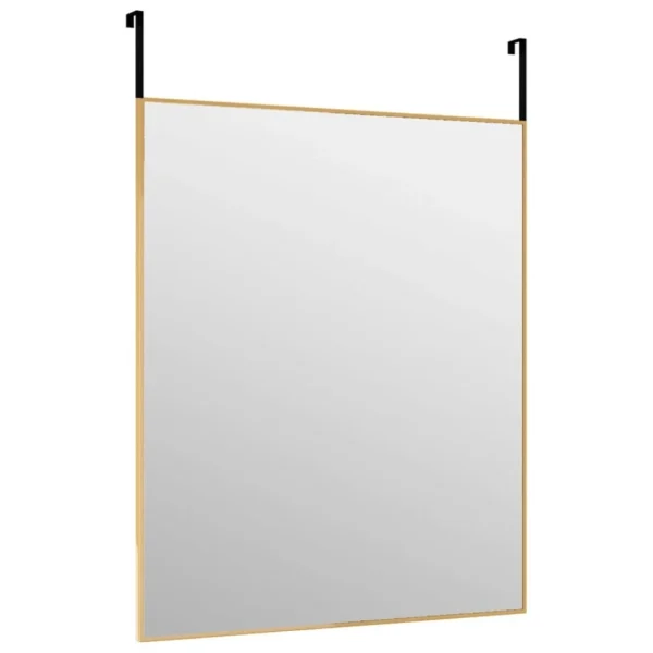 VidaXL Miroir De Porte Doré 50×60 Cm Verre Et Aluminium Retour gratuit en magasin. 4