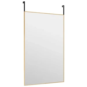 VidaXL Miroir De Porte Doré 50×80 Cm Verre Et Aluminium soldes luxe 10