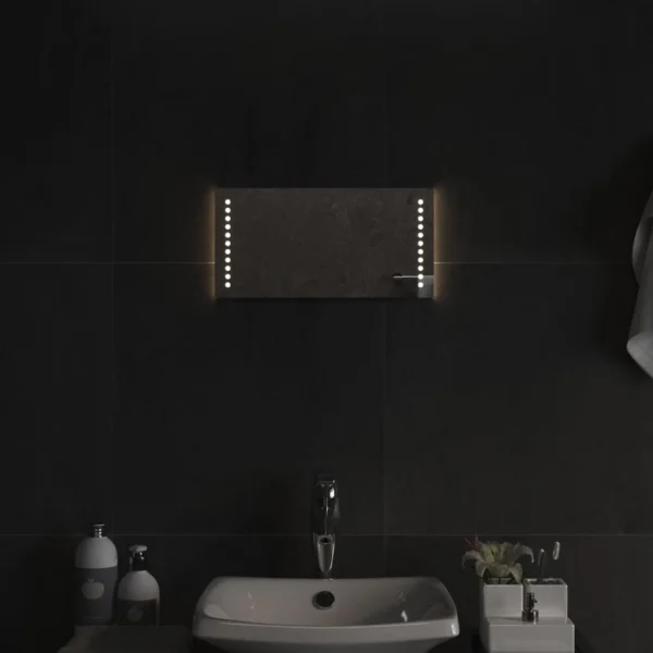 VidaXL Miroir De Salle De Bain à LED 20×40 Cm boutique 1