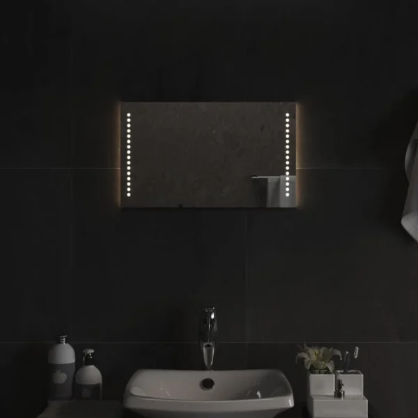 VidaXL Miroir De Salle De Bain à LED 30×50 Cm boutique pas cher 1