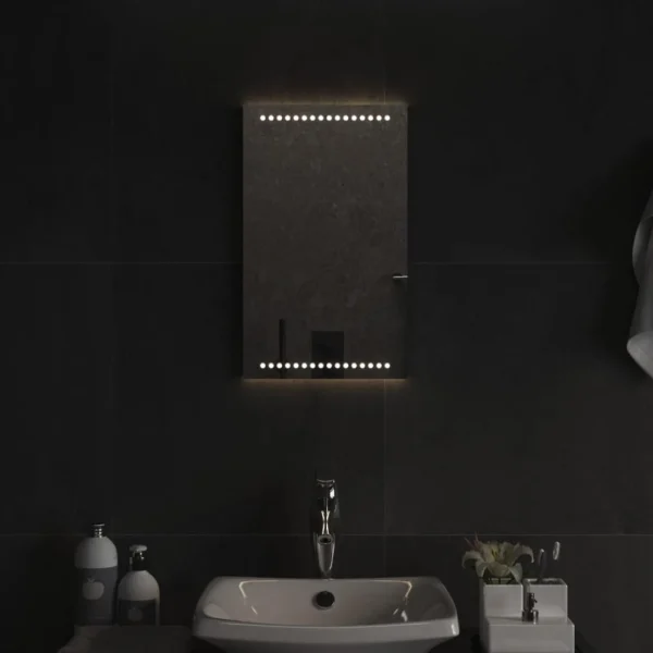 VidaXL Miroir De Salle De Bain à LED 30×50 Cm boutique pas cher 3