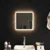 VidaXL Miroir De Salle De Bain à LED 40×40 Cm dernières 17