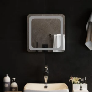 VidaXL Miroir De Salle De Bain à LED 40×40 Cm boutique paris 9