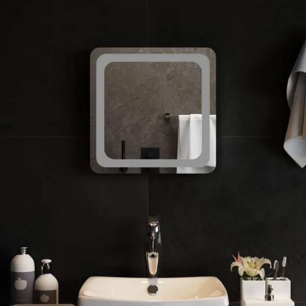 VidaXL Miroir De Salle De Bain à LED 40×40 Cm boutique paris 3