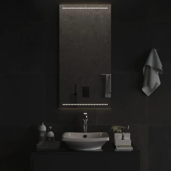 VidaXL Miroir De Salle De Bain à LED 50×100 Cm boutique pas cher 3