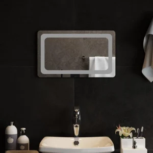 VidaXL Miroir De Salle De Bain à LED 50×30 Cm Vente 9