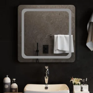 VidaXL Miroir De Salle De Bain à LED 60×60 Cm Paiement sécurisé 9