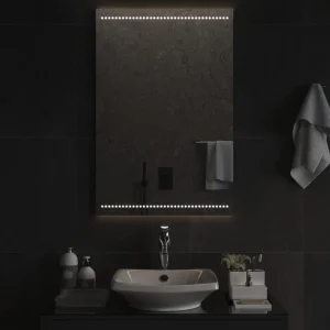 VidaXL Miroir De Salle De Bain à LED 60×90 Cm à prix promos 9