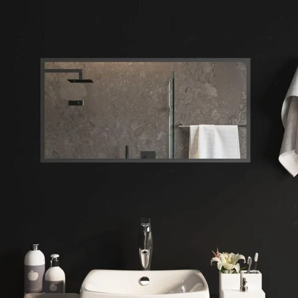 VidaXL Miroir De Salle De Bain à LED 80×40 Cm luxe soldes 3