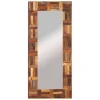 qualité supérieure VidaXL Miroir Mural Bois Massif De Récupération 50×110 Cm 8