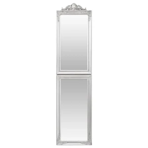 Large choix en ligne VidaXL Miroir Sur Pied Argenté 45×180 Cm 9