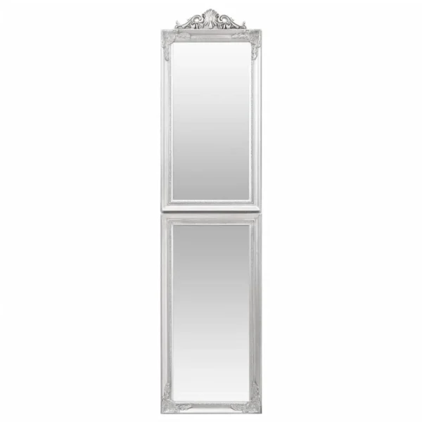 meilleur cadeau VidaXL Miroir Sur Pied Argenté 50×200 Cm 3