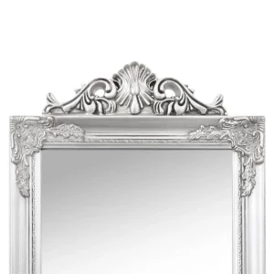 meilleur cadeau VidaXL Miroir Sur Pied Argenté 50×200 Cm 13