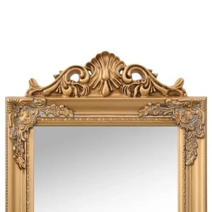 VidaXL Miroir Sur Pied Doré 40×160 Cm Meilleur Service 13