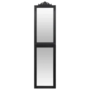 VidaXL Miroir Sur Pied Noir 40×160 Cm outlet soldes 9