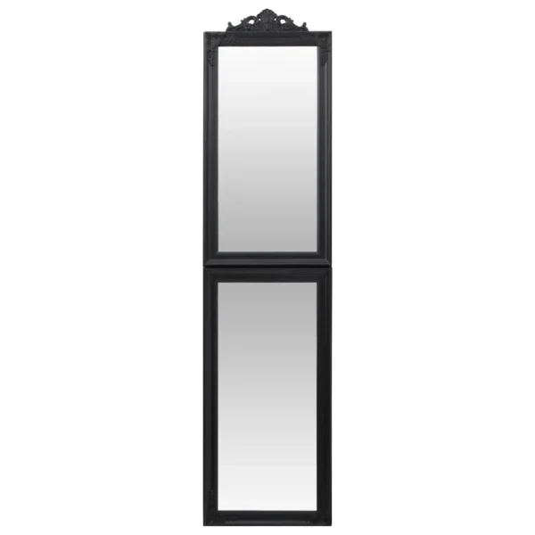 VidaXL Miroir Sur Pied Noir 40×160 Cm outlet soldes 3