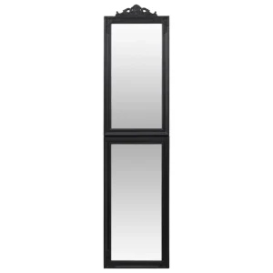 VidaXL Miroir Sur Pied Noir 45×180 Cm france 9